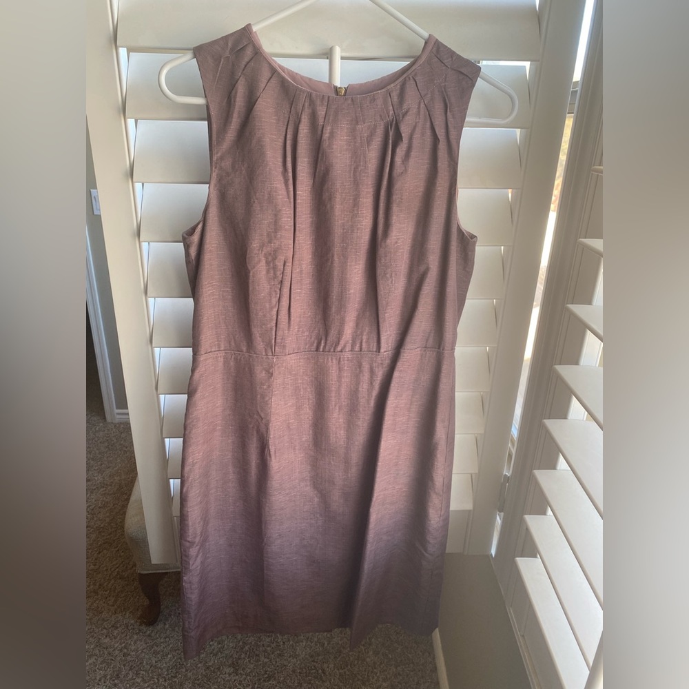 Loft Size 8 lavender Dress